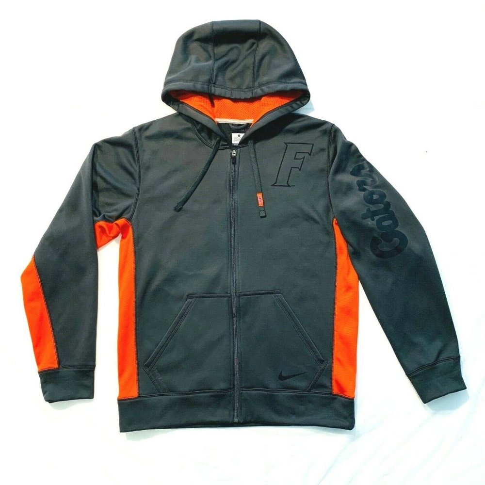 New Nike Therma-Fit Hoodie Jacket Lined‎ Gators S